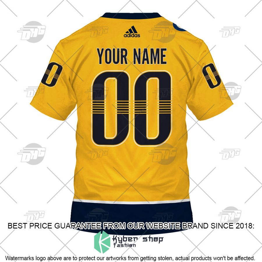 Personalized NHL Nashville Predators 2022 Gold Home Primegreen Pro 3D Shirt, Hoodie 8 Personalized NHL Nashville Predators 2022 Gold Home Primegreen Pro 3D Shirt, Hoodie word3