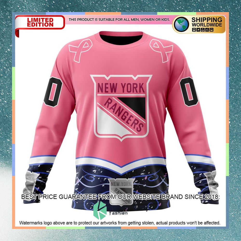 Personalized NHL New York Rangers Hockey Fights Cancer Shirt, Hoodie 6 Personalized NHL New York Rangers Hockey Fights Cancer Shirt, Hoodie word3