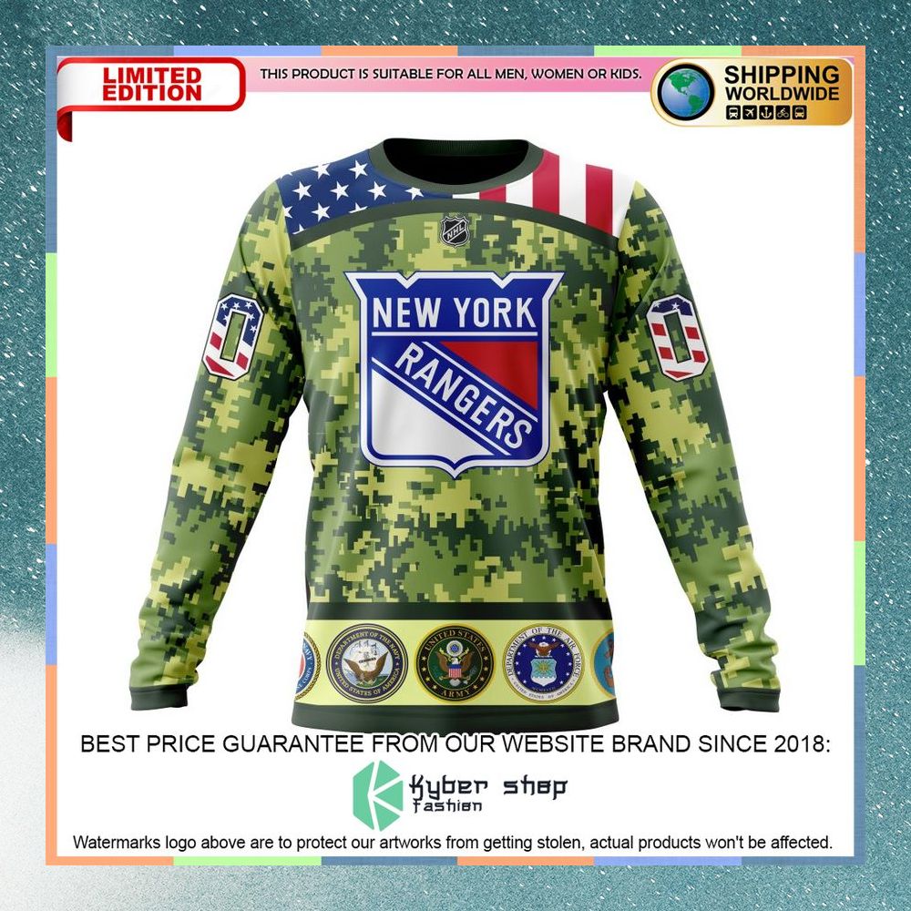 Personalized NHL New York Rangers Honor Military With Camo Shirt, Hoodie 6 Personalized NHL New York Rangers Honor Military With Camo Shirt, Hoodie word3