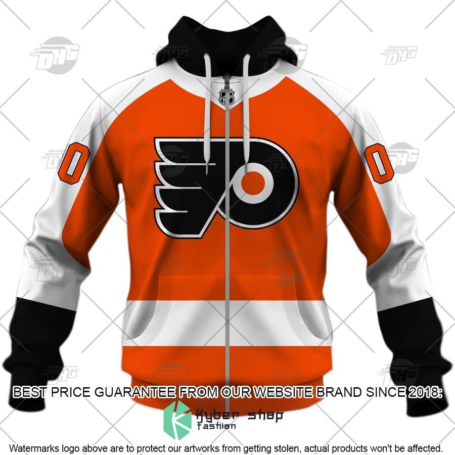 Personalized NHL Philadelphia Flyers 2022 Orange Home 3D Shirt, Hoodie 6 Personalized NHL Philadelphia Flyers 2022 Orange Home 3D Shirt, Hoodie word3