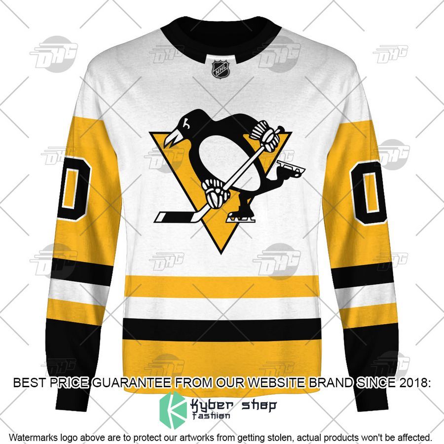 Personalized NHL Pittsburgh Penguins 2022 White Away 3D Shirt, Hoodie 5 Personalized NHL Pittsburgh Penguins 2022 White Away 3D Shirt, Hoodie word2