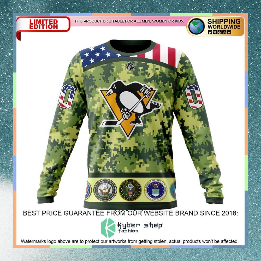 Personalized NHL Pittsburgh Penguins Honor Military With Camo Shirt, Hoodie 6 Personalized NHL Pittsburgh Penguins Honor Military With Camo Shirt, Hoodie word2