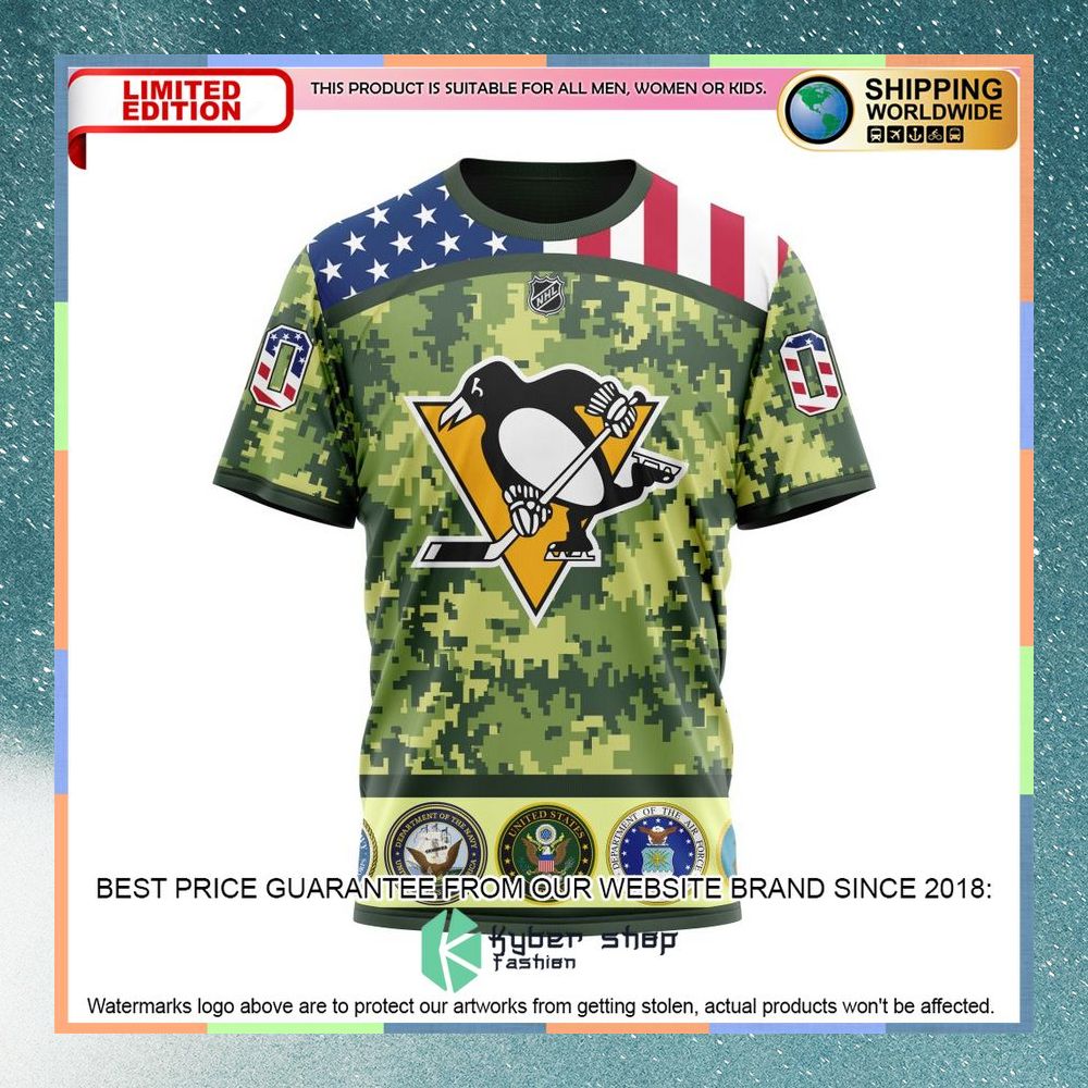 Personalized NHL Pittsburgh Penguins Honor Military With Camo Shirt, Hoodie 8 Personalized NHL Pittsburgh Penguins Honor Military With Camo Shirt, Hoodie word2