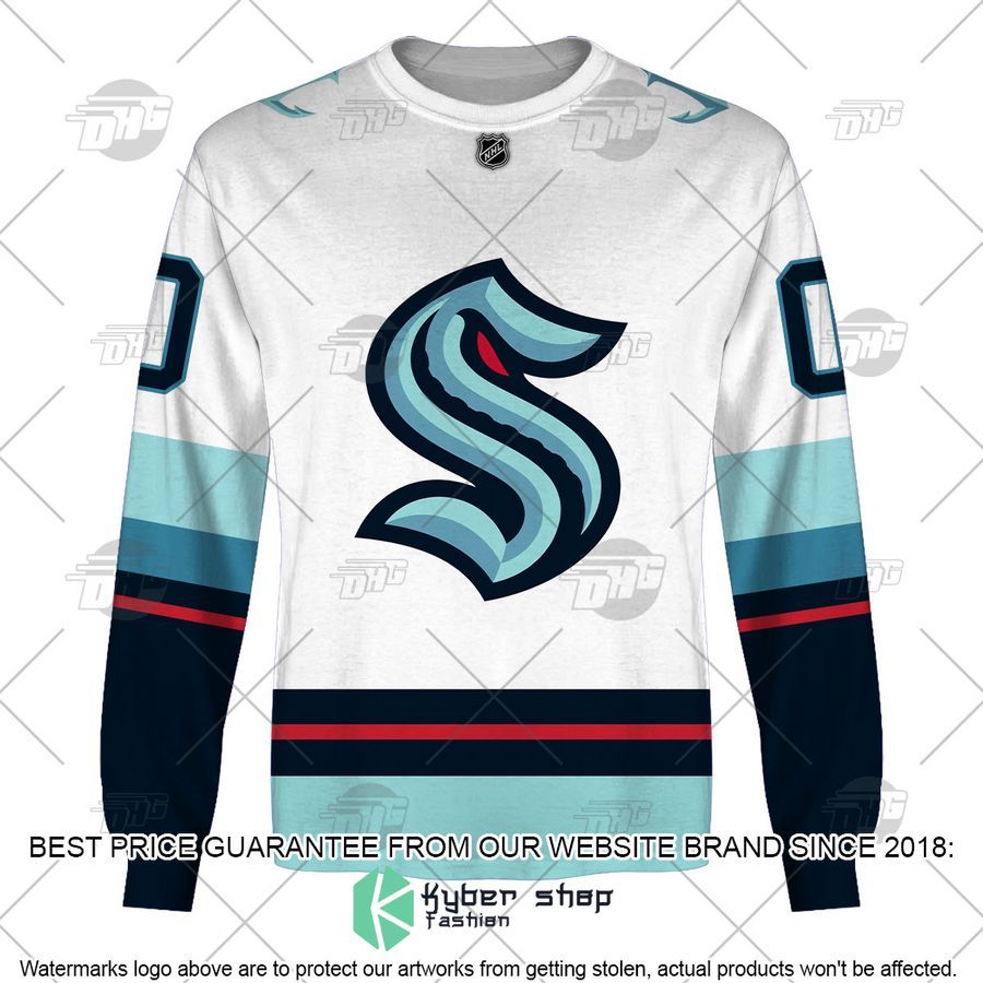 Personalized NHL Seattle Kraken 2022 Fanatics Branded White Away 3D Shirt, Hoodie 5 Personalized NHL Seattle Kraken 2022 Fanatics Branded White Away 3D Shirt, Hoodie word1