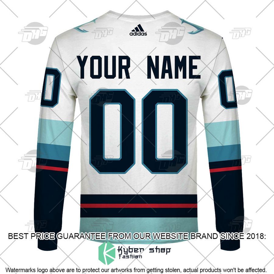 Personalized NHL Seattle Kraken 2022 Fanatics Branded White Away 3D Shirt, Hoodie 9 Personalized NHL Seattle Kraken 2022 Fanatics Branded White Away 3D Shirt, Hoodie word1