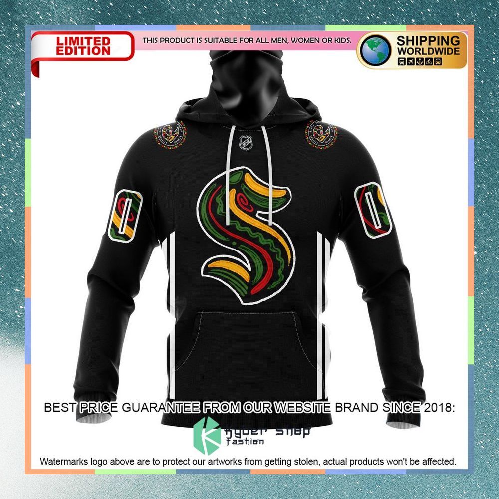 Personalized NHL Seattle Kraken Black History Month 2022 Shirt, Hoodie 4 Personalized NHL Seattle Kraken Black History Month 2022 Shirt, Hoodie word2