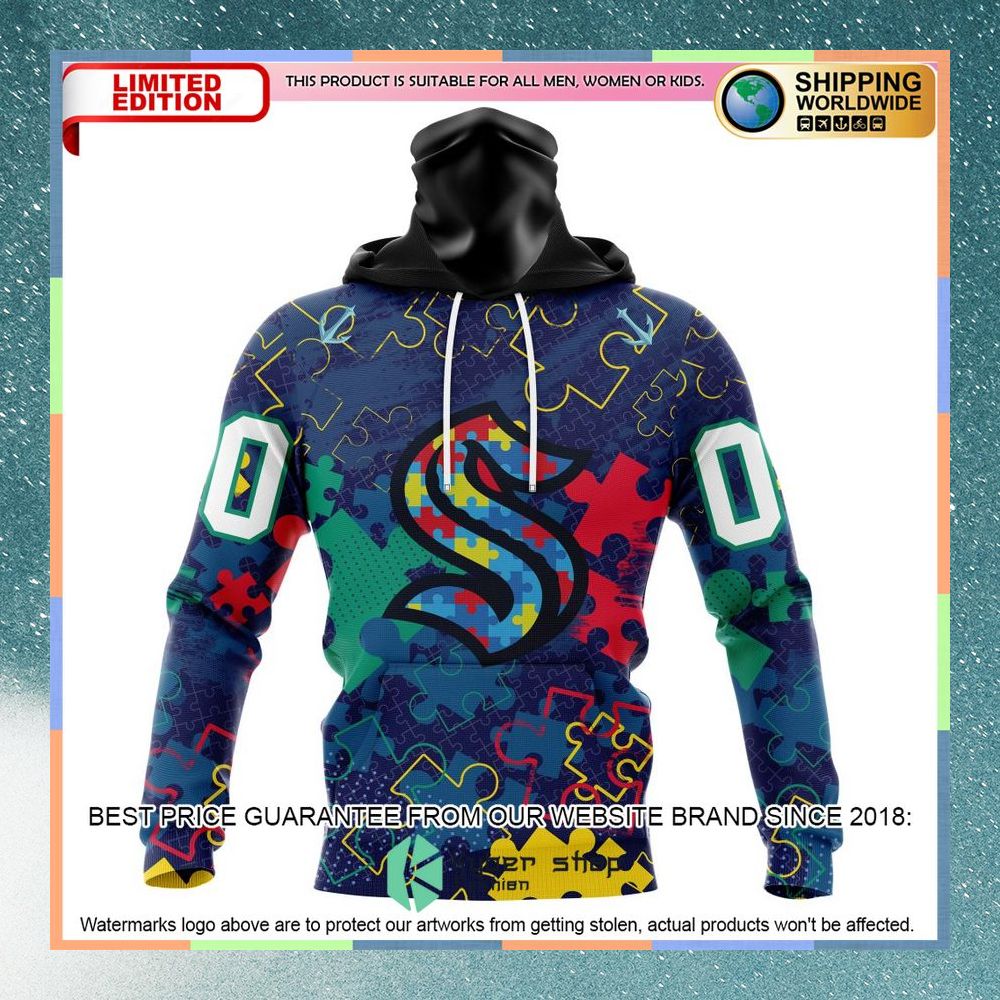 Personalized NHL Seattle Kraken Fearless Aganst Autism Shirt, Hoodie 4 Personalized NHL Seattle Kraken Fearless Aganst Autism Shirt, Hoodie word1