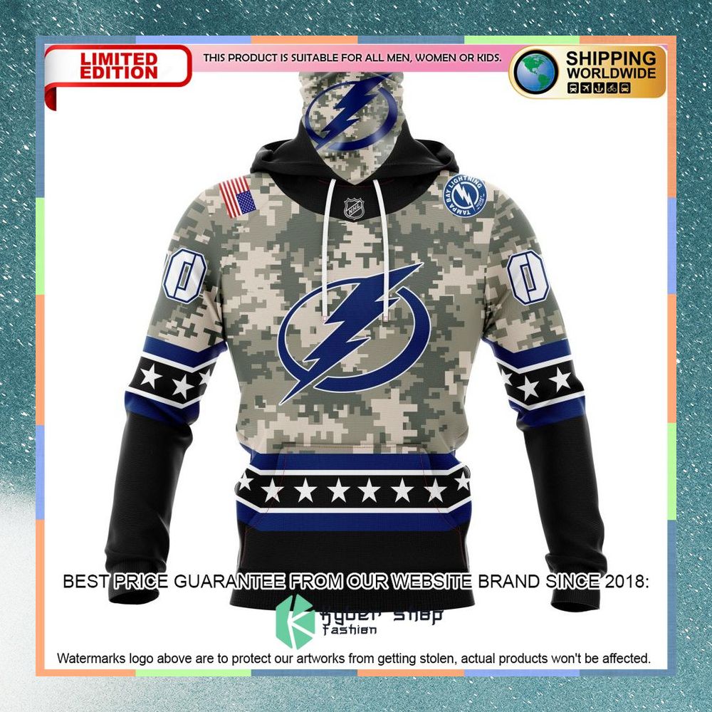 Personalized NHL Tampa Bay Lightning Honor Military With Camo Shirt, Hoodie 4 Personalized NHL Tampa Bay Lightning Honor Military With Camo Shirt, Hoodie word1