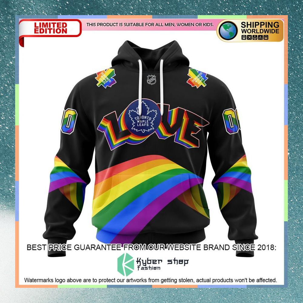 Personalized NHL Toronto Maple Leafs LGBT Pride Shirt, Hoodie