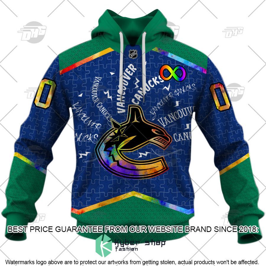 Personalized NHL Vancouver Canucks Autism 3D Shirt, Hoodie 3 Personalized NHL Vancouver Canucks Autism 3D Shirt, Hoodie word1