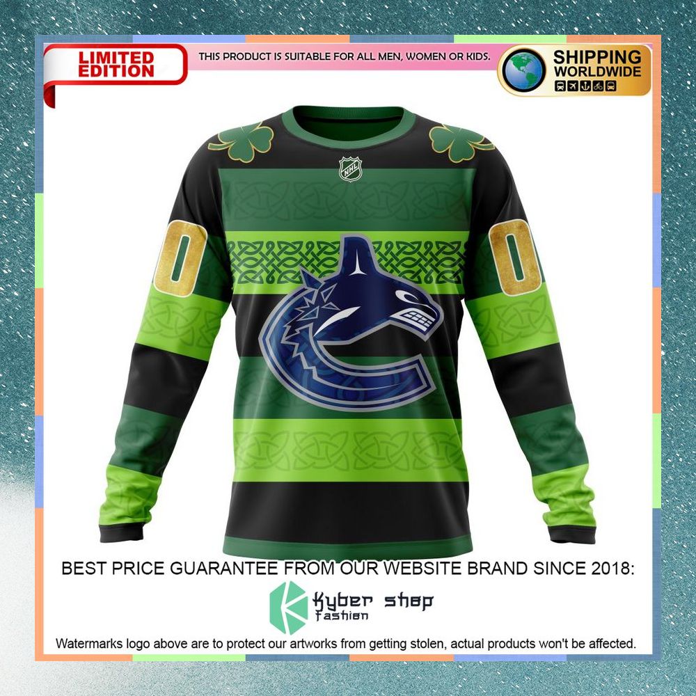 Personalized NHL Vancouver Canucks St.Patrick Days Concepts Shirt, Hoodie 6 Personalized NHL Vancouver Canucks St.Patrick Days Concepts Shirt, Hoodie word2
