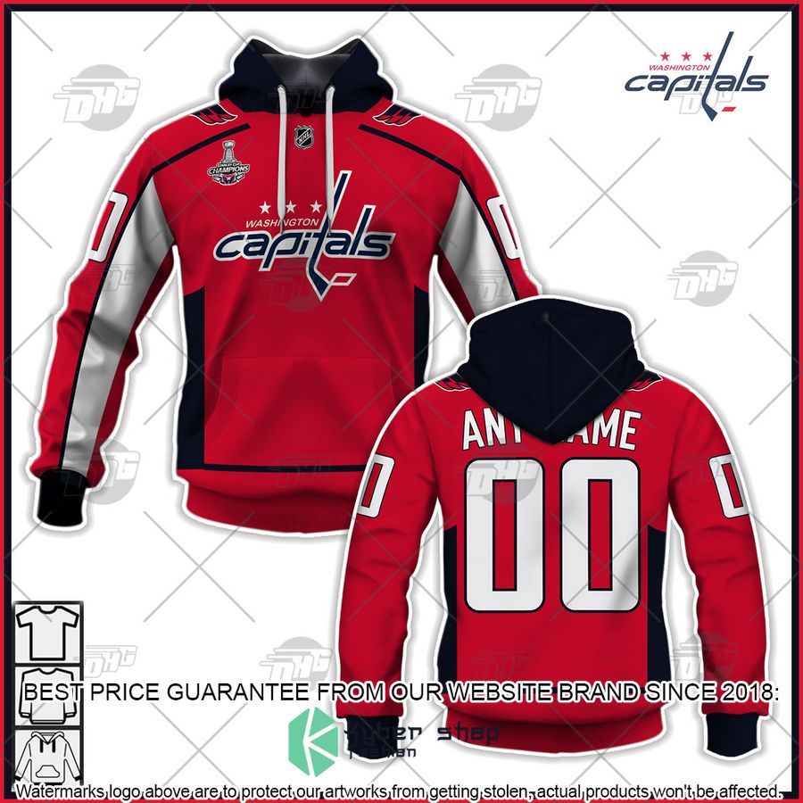 Personalized NHL Washington Capitals 2022 Red Home 3D Shirt, Hoodie