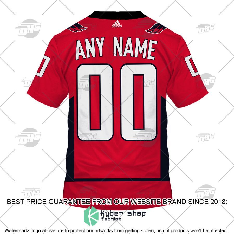 Personalized NHL Washington Capitals 2022 Red Home 3D Shirt, Hoodie 8 Personalized NHL Washington Capitals 2022 Red Home 3D Shirt, Hoodie word2
