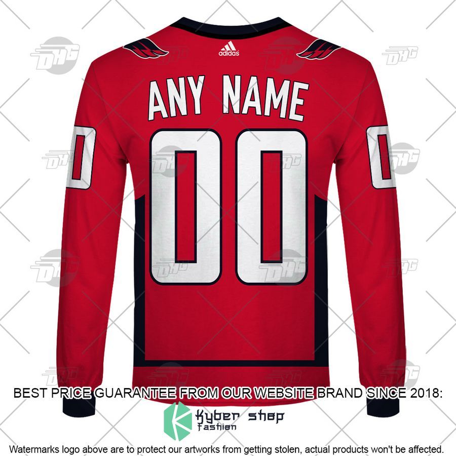 Personalized NHL Washington Capitals 2022 Red Home 3D Shirt, Hoodie 9 Personalized NHL Washington Capitals 2022 Red Home 3D Shirt, Hoodie word2