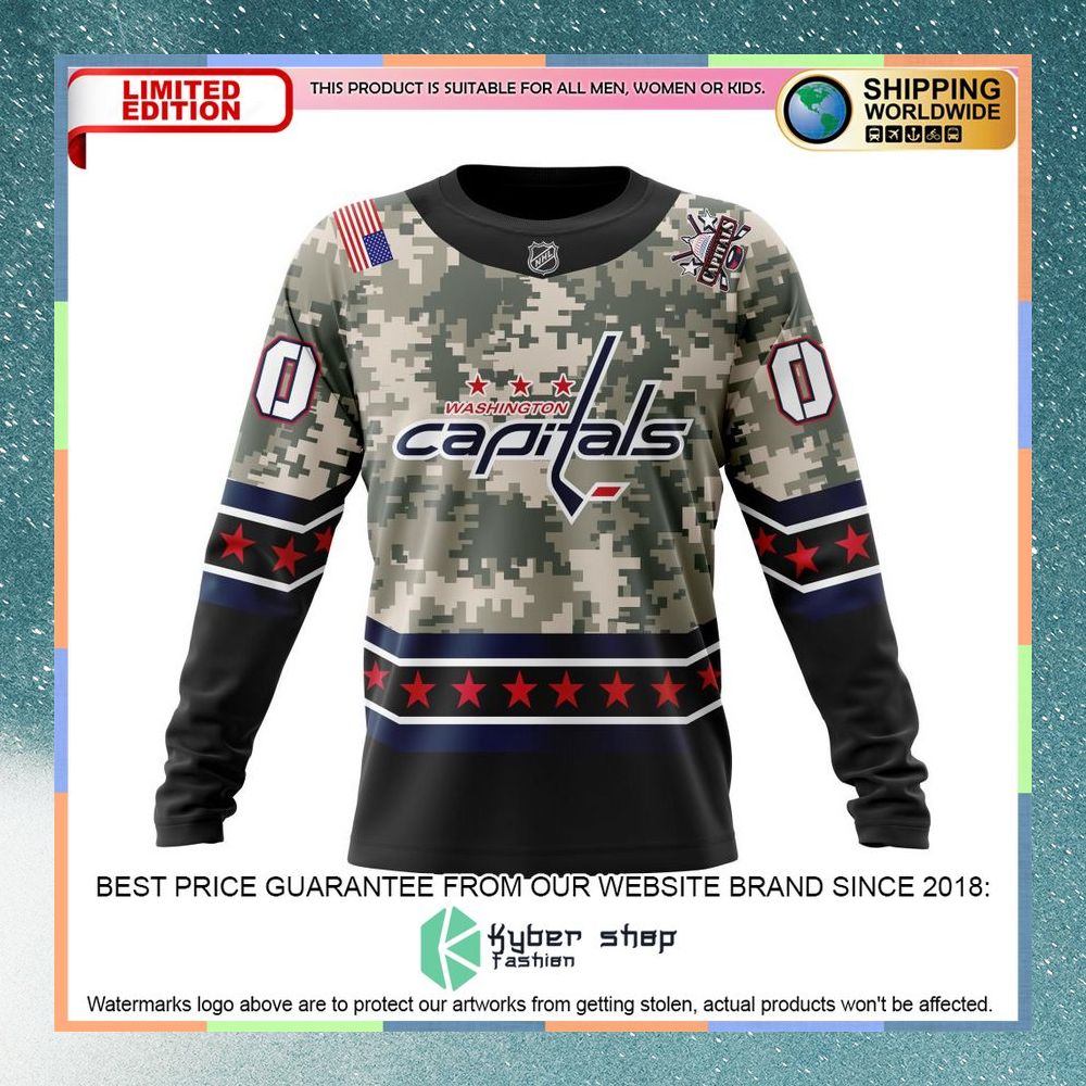 Personalized NHL Washington Capitals Honor Military With Camo Shirt, Hoodie 6 Personalized NHL Washington Capitals Honor Military With Camo Shirt, Hoodie word3