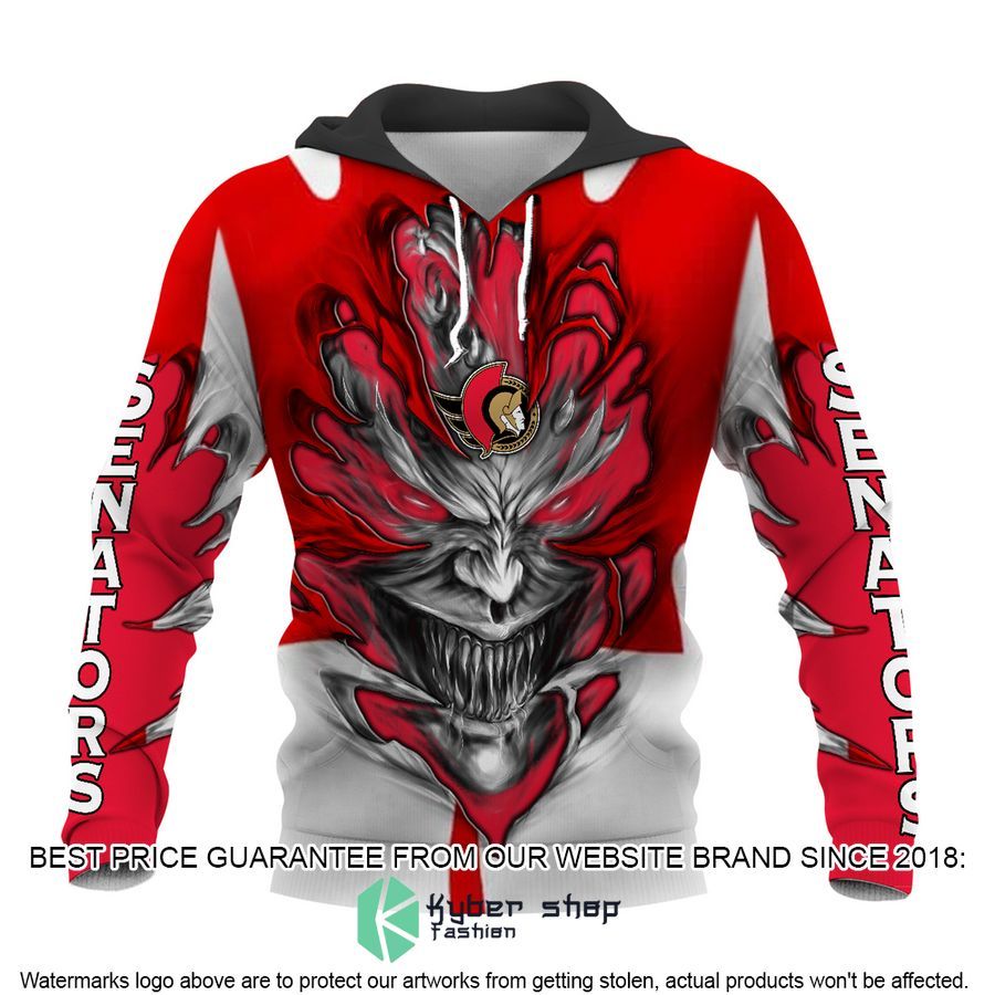 Personalized Ottawa Senators Demon 3D Hoodie 3 Personalized Ottawa Senators Demon 3D Hoodie word2