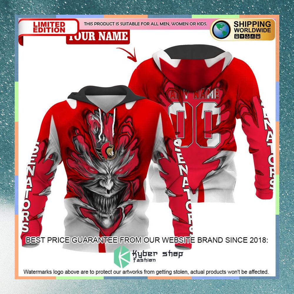 Personalized Ottawa Senators Demon 3D Hoodie 10 Personalized Ottawa Senators Demon 3D Hoodie word2