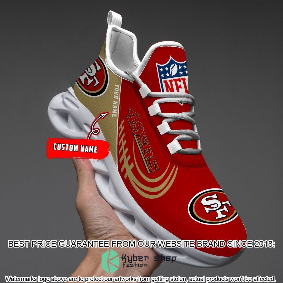Personalized San Francisco 49ers Max Soul Shoes