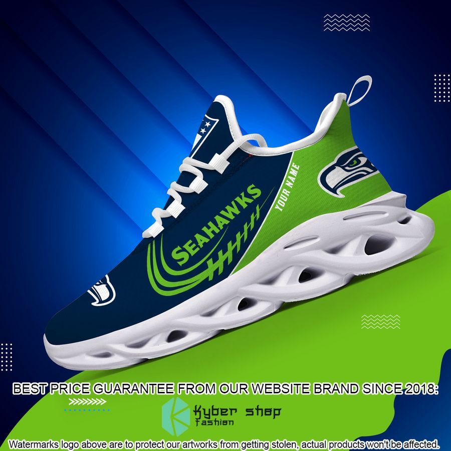 Personalized Seattle Seahawks Max Soul Shoes 3 Personalized Seattle Seahawks Max Soul Shoes word2