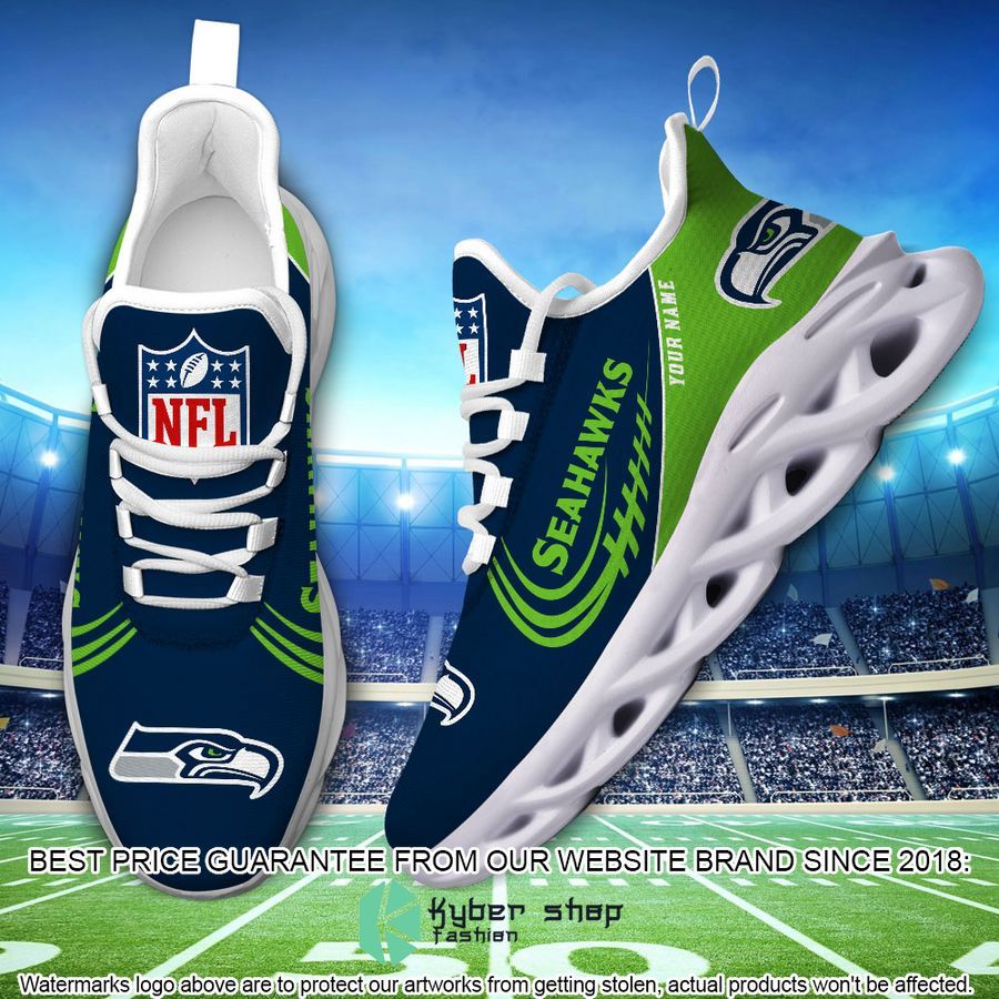 Personalized Seattle Seahawks Max Soul Shoes 5 Personalized Seattle Seahawks Max Soul Shoes word2
