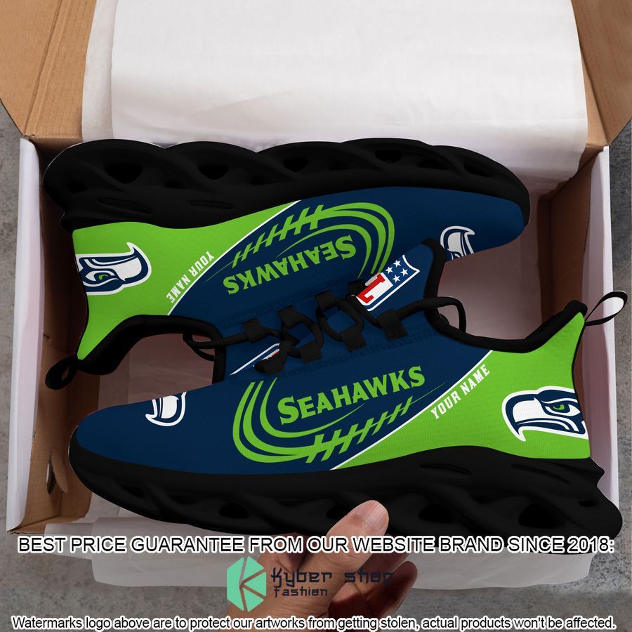 Personalized Seattle Seahawks Max Soul Shoes 6 Personalized Seattle Seahawks Max Soul Shoes word2
