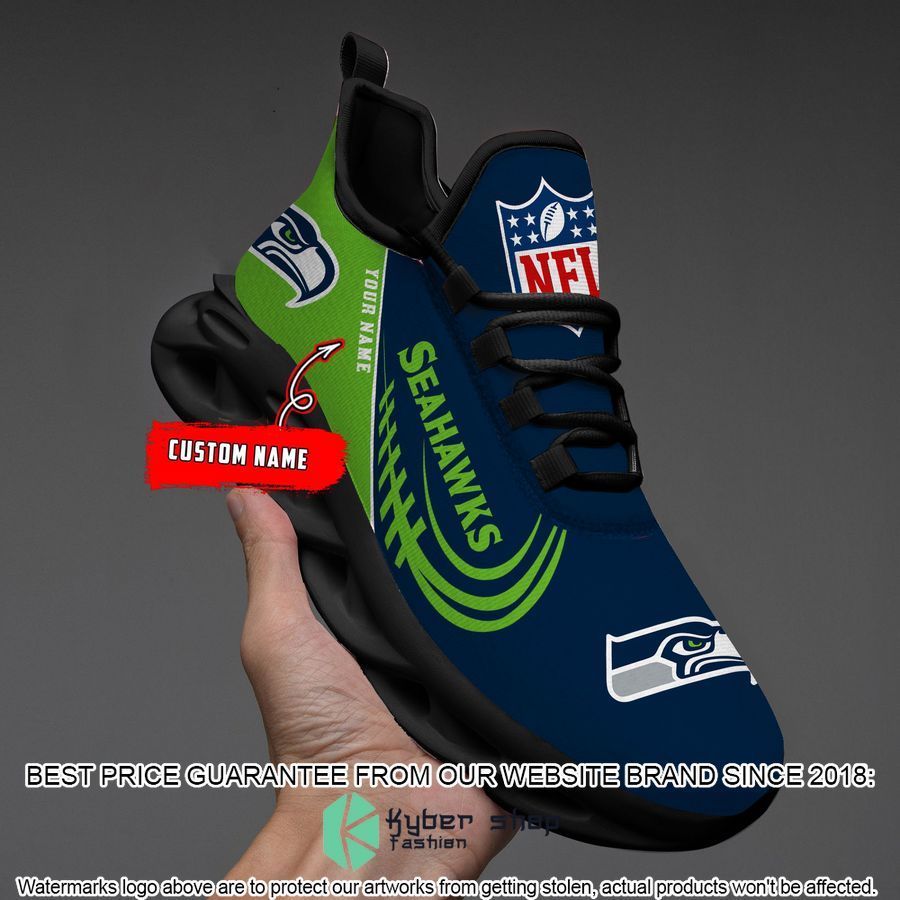 Personalized Seattle Seahawks Max Soul Shoes 8 Personalized Seattle Seahawks Max Soul Shoes word2