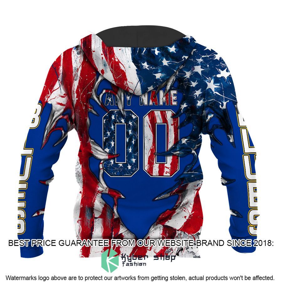 Personalized St Louis Blues Demon US Flag 3D Hoodie 3 Personalized St Louis Blues Demon US Flag 3D Hoodie word3