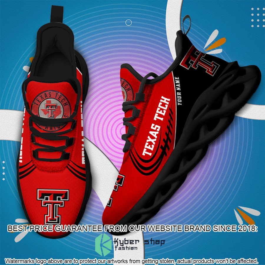 Personalized Texas Tech Red Raiders Max Soul Shoes 3 Personalized Texas Tech Red Raiders Max Soul Shoes word1