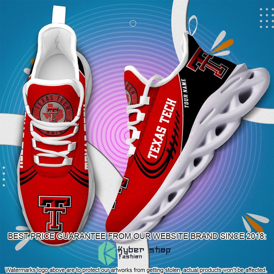 Personalized Texas Tech Red Raiders Max Soul Shoes 4 Personalized Texas Tech Red Raiders Max Soul Shoes word1