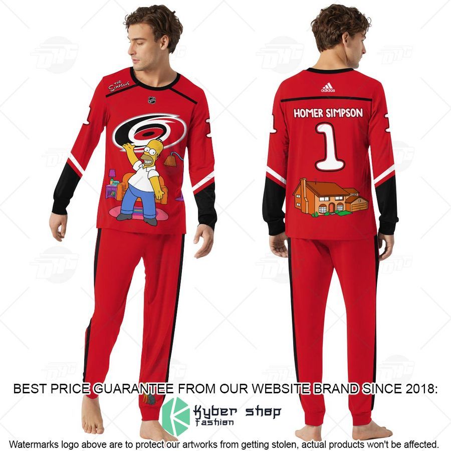 Personalized The Simpsons Carolina Hurricanes Pajama Sets 3 Personalized The Simpsons Carolina Hurricanes Pajama Sets word3