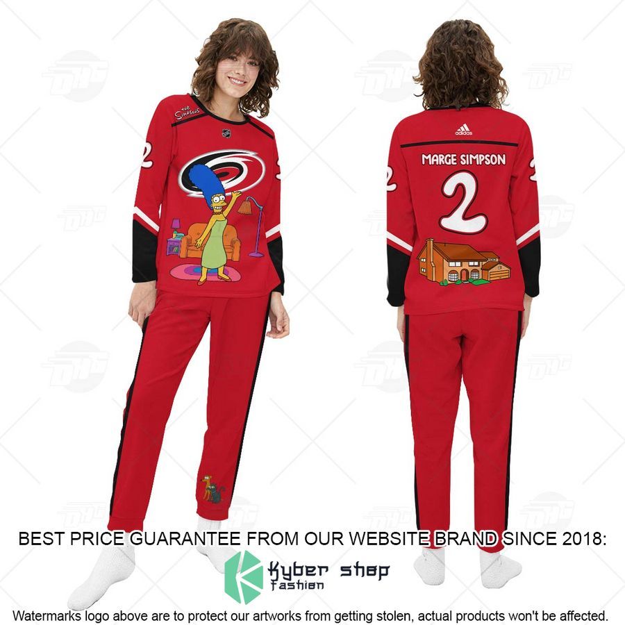 Personalized The Simpsons Carolina Hurricanes Pajama Sets 4 Personalized The Simpsons Carolina Hurricanes Pajama Sets word3