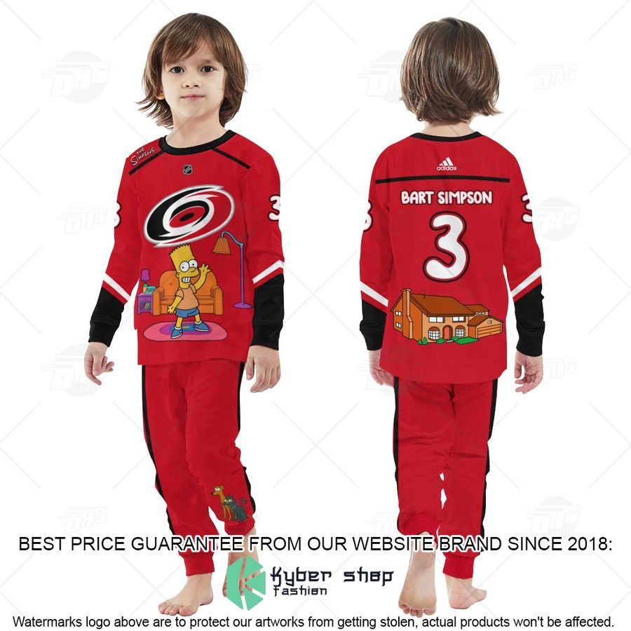 Personalized The Simpsons Carolina Hurricanes Pajama Sets 5 Personalized The Simpsons Carolina Hurricanes Pajama Sets word3