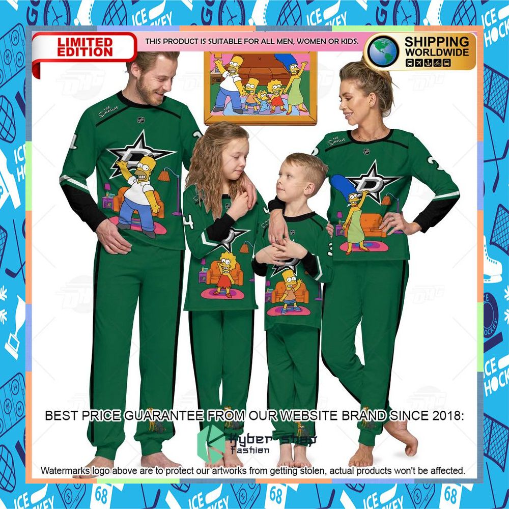 Personalized The Simpsons Dallas Stars Pajama Sets 6 Personalized The Simpsons Dallas Stars Pajama Sets word3