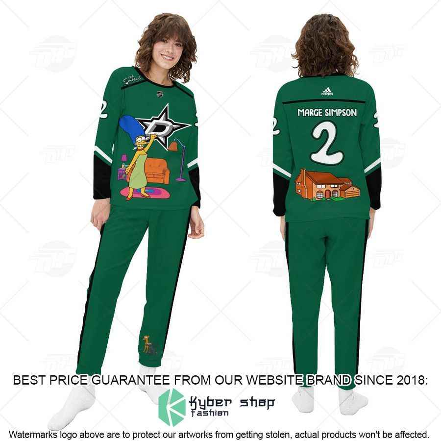 Personalized The Simpsons Dallas Stars Pajama Sets 4 Personalized The Simpsons Dallas Stars Pajama Sets word3
