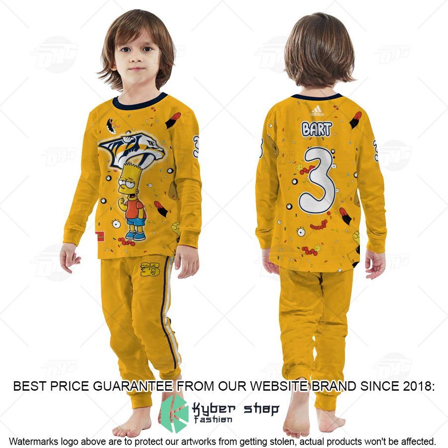 Personalized The Simpsons Nashville Predators Pajama Sets 5 Personalized The Simpsons Nashville Predators Pajama Sets word2