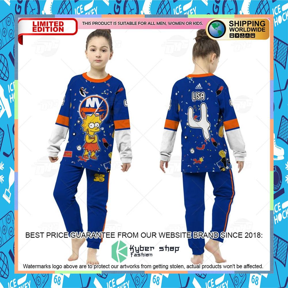 Personalized The Simpsons New York Islanders Pajama Sets 11 Personalized The Simpsons New York Islanders Pajama Sets word2
