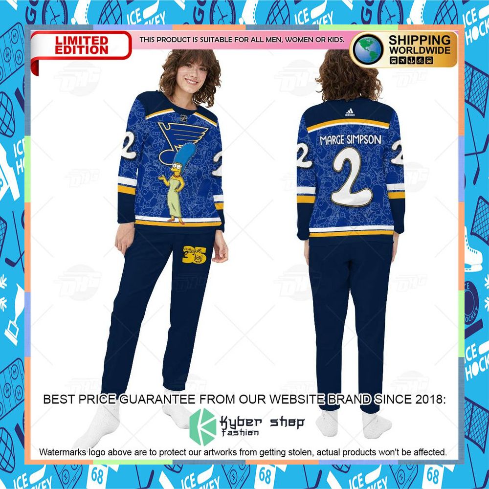 Personalized The Simpsons St Louis Blues Pajama Sets 9 Personalized The Simpsons St Louis Blues Pajama Sets word2