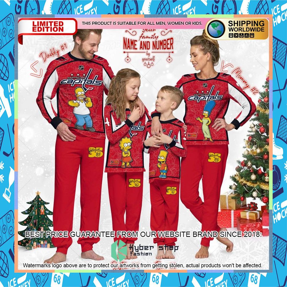 Personalized The Simpsons Washington Capitals Pajama Sets 7 Personalized The Simpsons Washington Capitals Pajama Sets word1