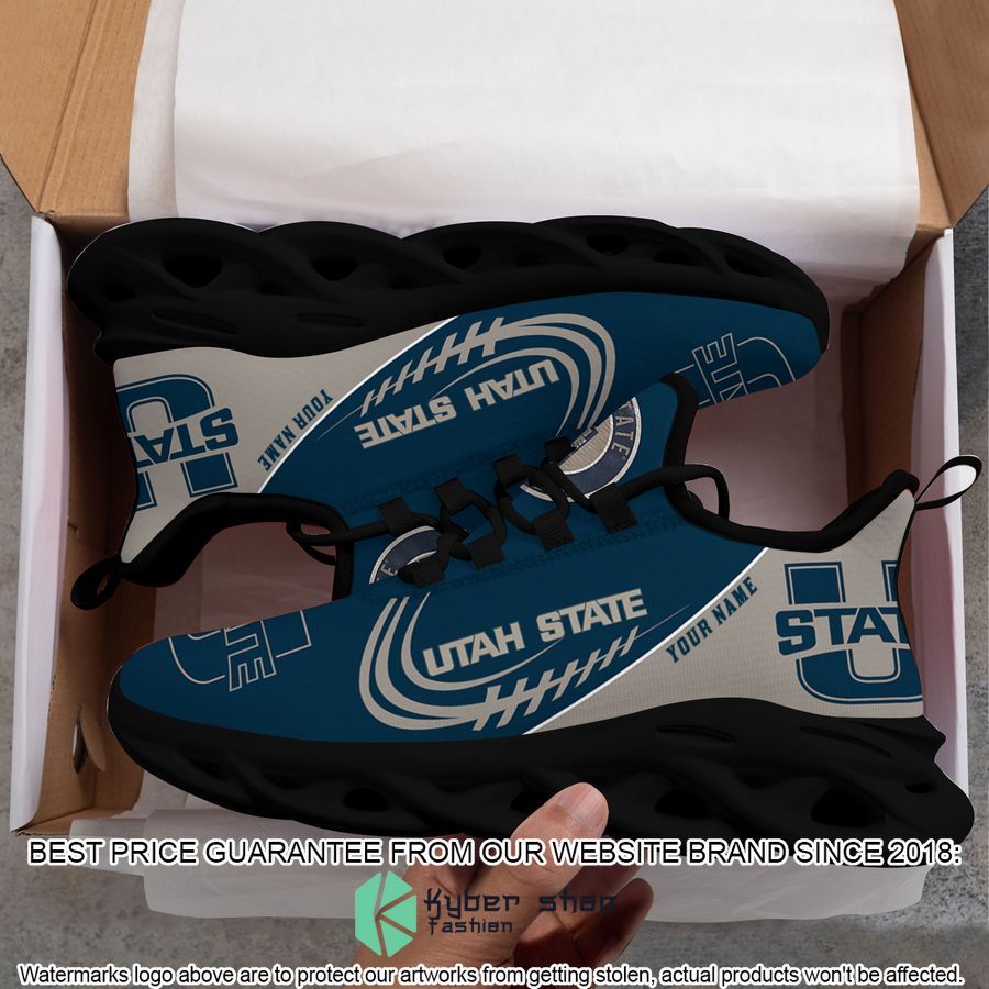 Personalized Utah State Aggies Max Soul Shoes 5 Personalized Utah State Aggies Max Soul Shoes word1