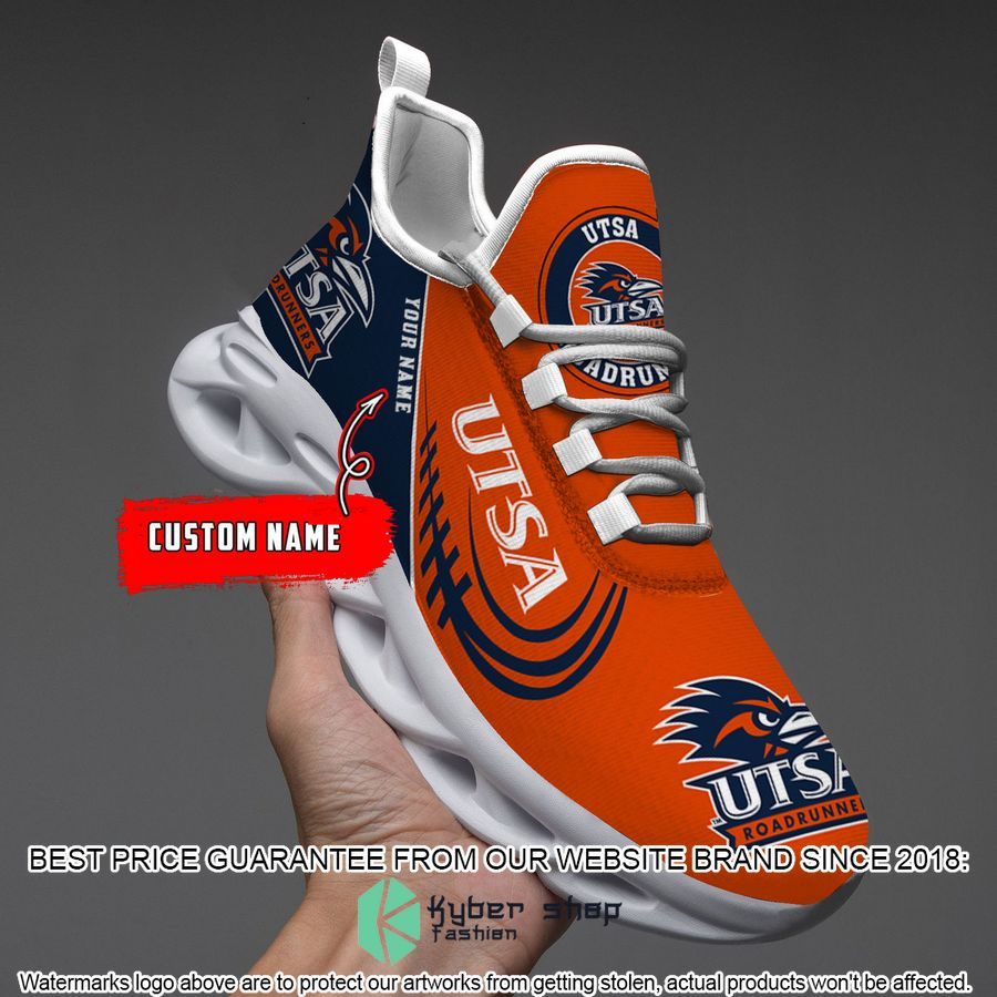 Personalized UTSA Roadrunners Max Soul Shoes