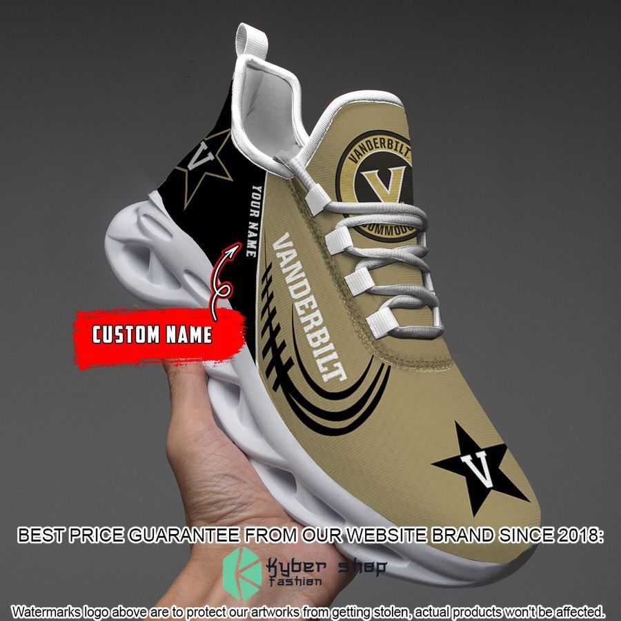 Personalized Vanderbilt Commodores Max Soul Shoes