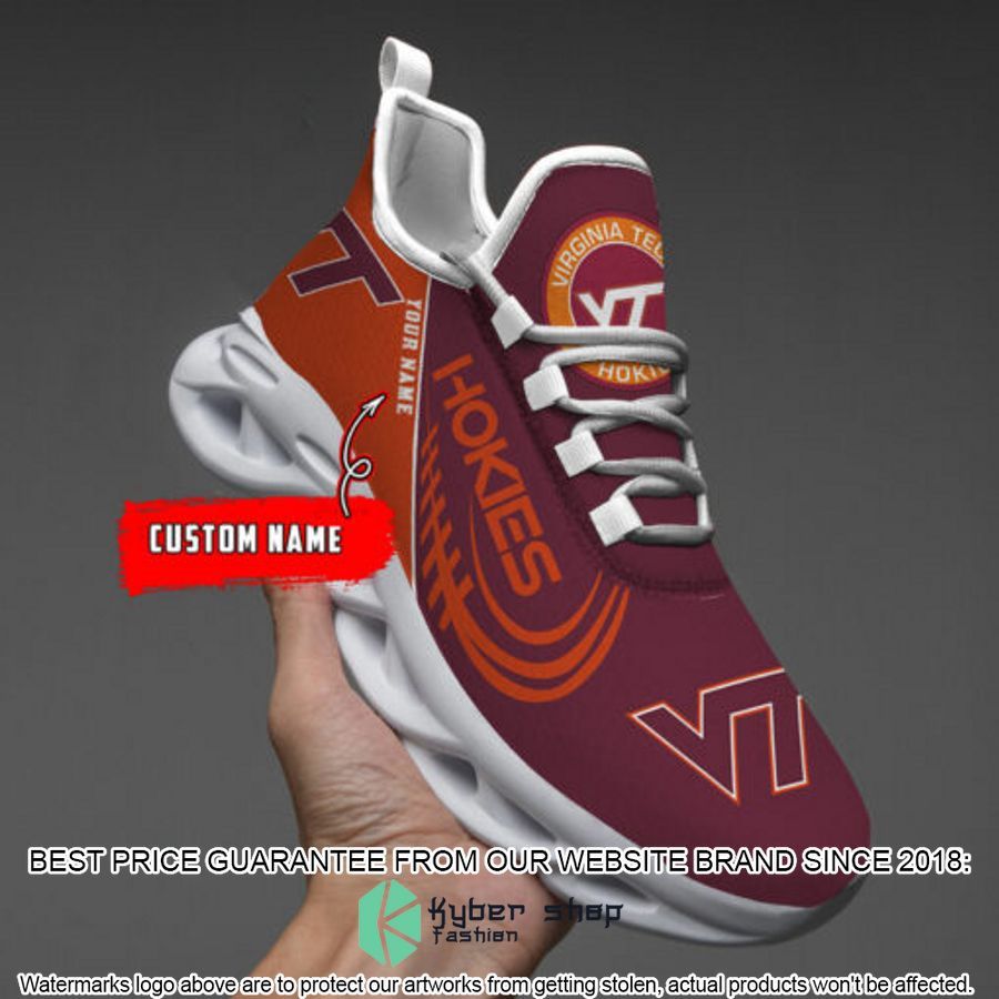 Personalized Virginia Tech Hokies Max Soul Shoes 7 Personalized Virginia Tech Hokies Max Soul Shoes word1