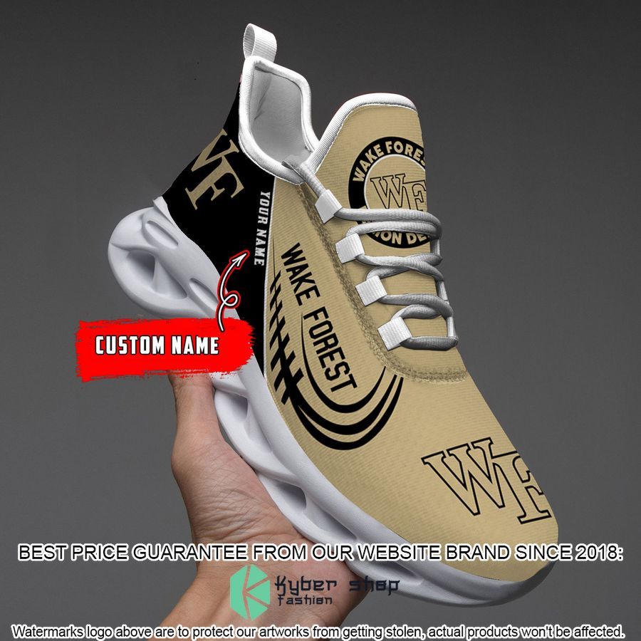 Personalized Wake Forest Demon Deacons Max Soul Shoes