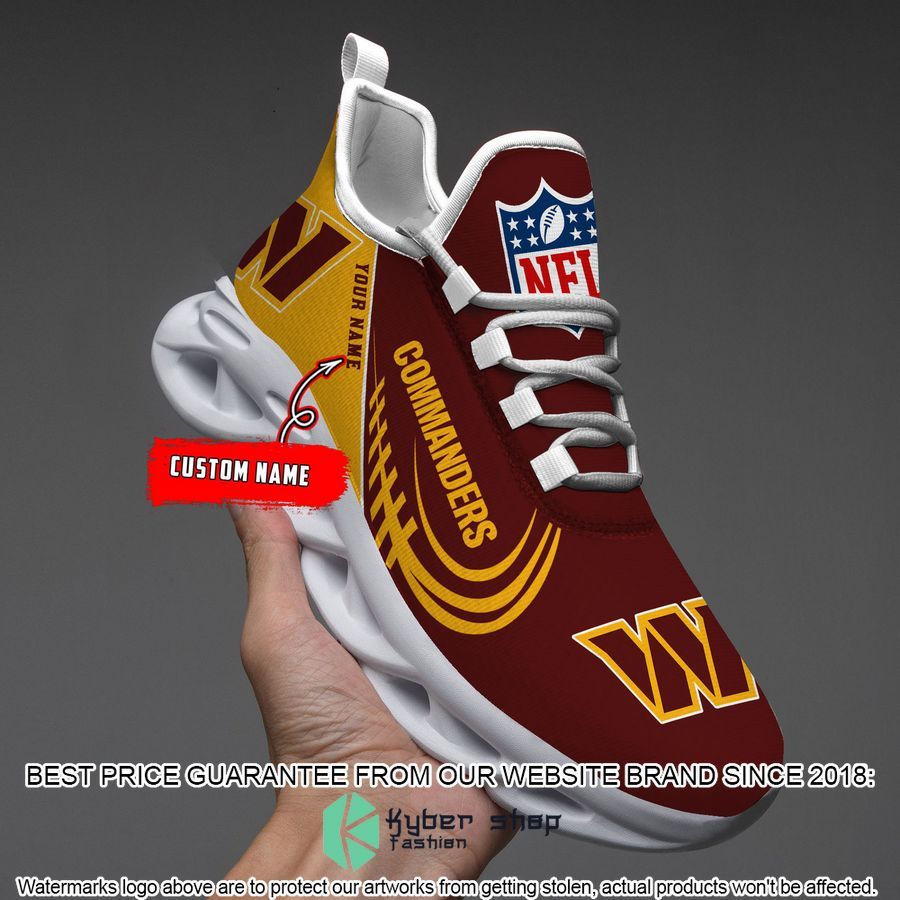 Personalized Washington Football Max Soul Shoes