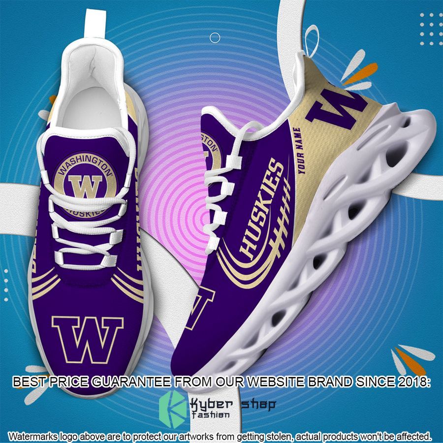 Personalized Washington Huskies Max Soul Shoes 4 Personalized Washington Huskies Max Soul Shoes word3