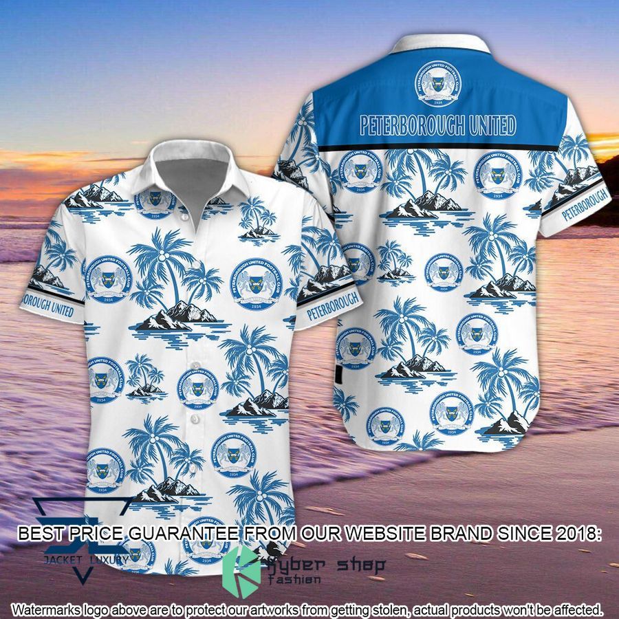 Peterborough United F.C Hawaiian Shirt, Shorts