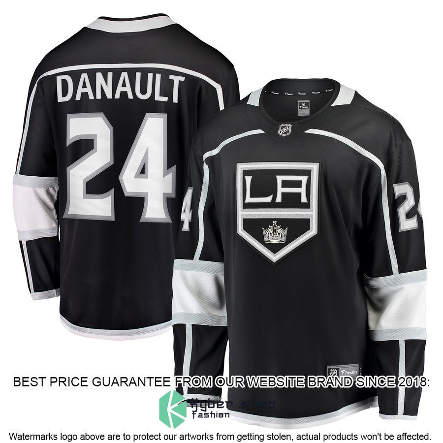 Phillip Danault Los Angeles Kings Black Hockey Jersey