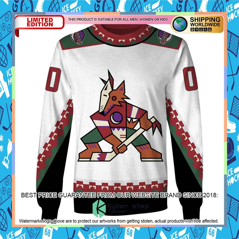 Phoenix Coyotes Arizona Coyotes 90s Vintage Away CUSTOM Shirt, Hoodie 9 Phoenix Coyotes Arizona Coyotes 90s Vintage Away CUSTOM Shirt, Hoodie word2