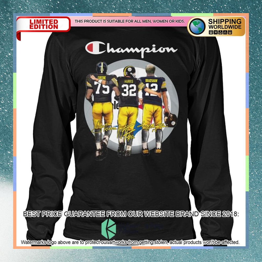 Pittsburgh Steelers Greene Harris Bradshaw Shirt, Hoodie 10 Pittsburgh Steelers Greene Harris Bradshaw Shirt, Hoodie word2