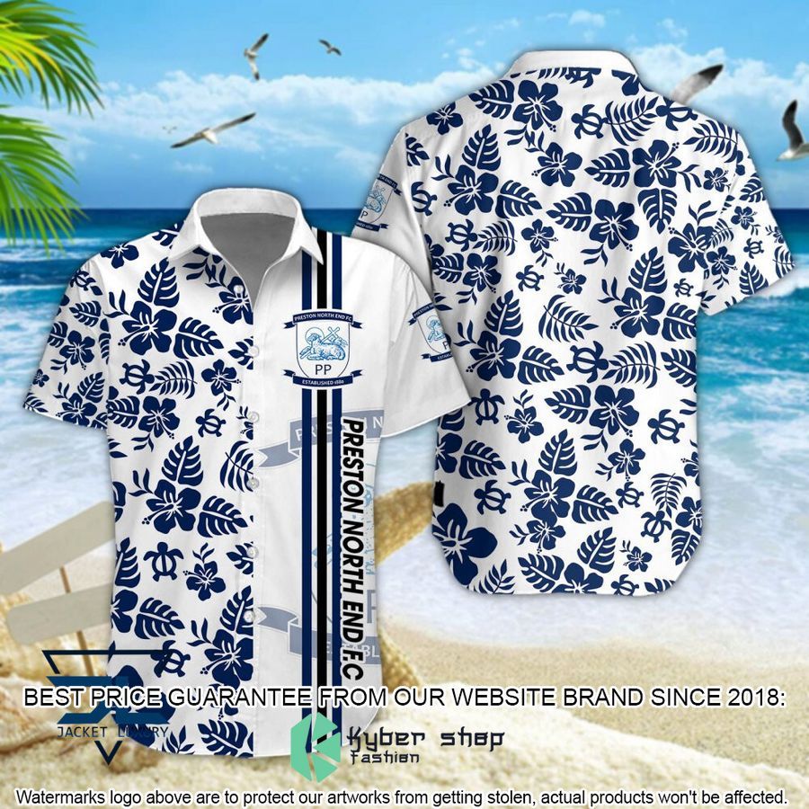 Preston North End F.C Hawaiian Shirt, Shorts